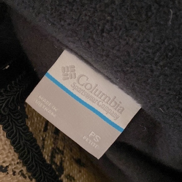 COLUMBIA Benton Springs Slate Grey Fleece Jacket Women’s Size Small Peti… - Picture 4 of 10